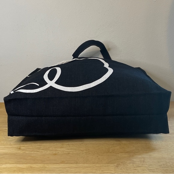 Cotton USA Dark Denim Shoulder Tote Bag NWT - Picture 6 of 13